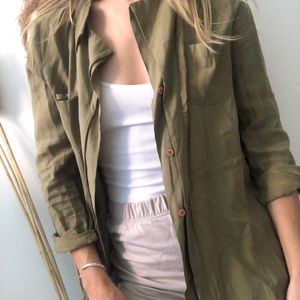 Light and Soft green blazer